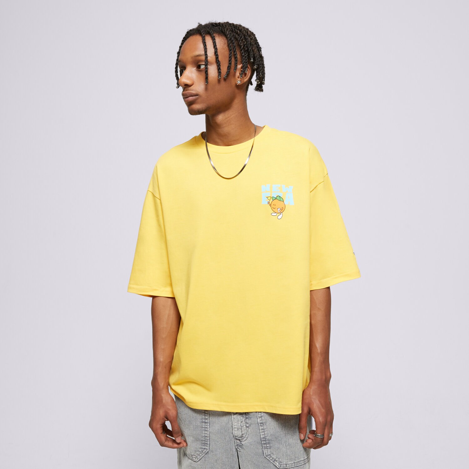 Muške majice NEW ERA T-SHIRT NE FRUIT GRPHC OS NONE 60502630 žuta