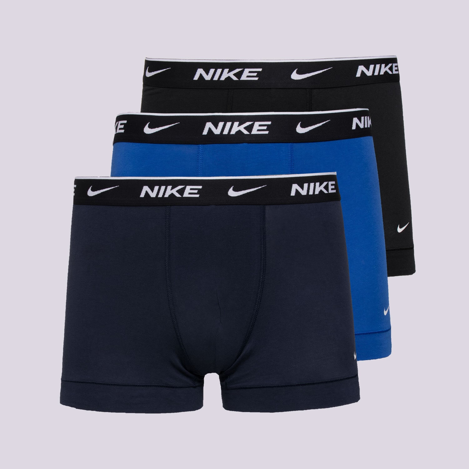 Muške donje rublje NIKE BOKSERICE NIKE 3 PACK TRUNKS 0000KE10089J1 šarena