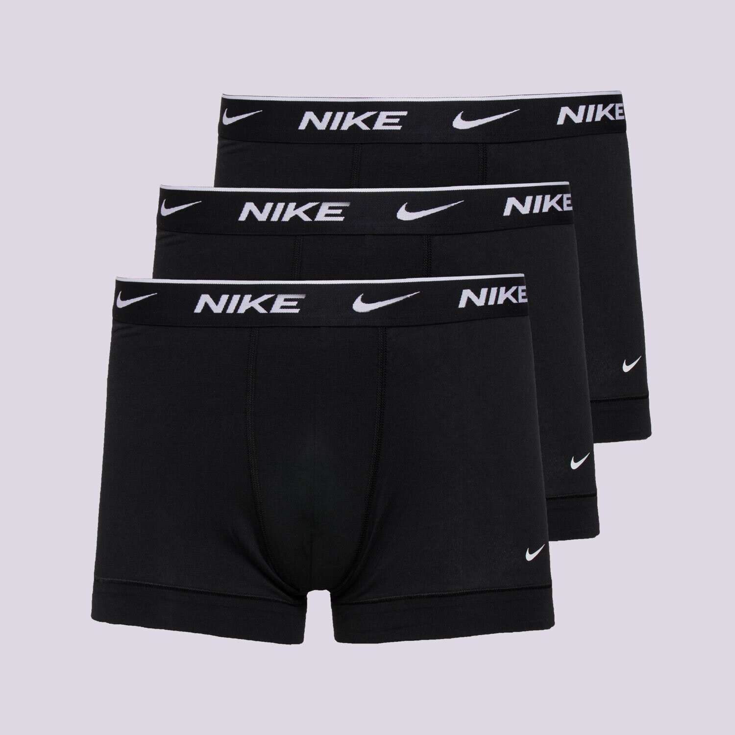 Muške donje rublje NIKE 3 PACK TRUNKS  0000KE1008UB1 crna