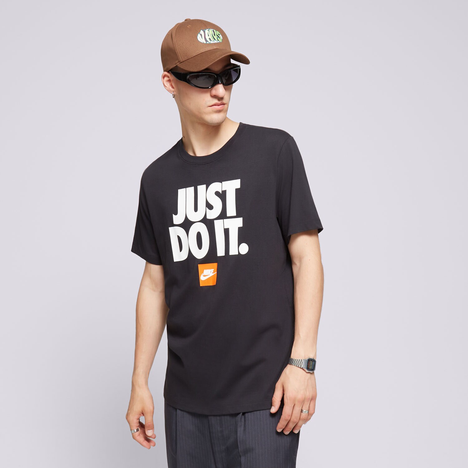 Muške majice NIKE T-SHIRT M NSW TEE FRAN JDI VERBIAGE DZ2989-010 crna