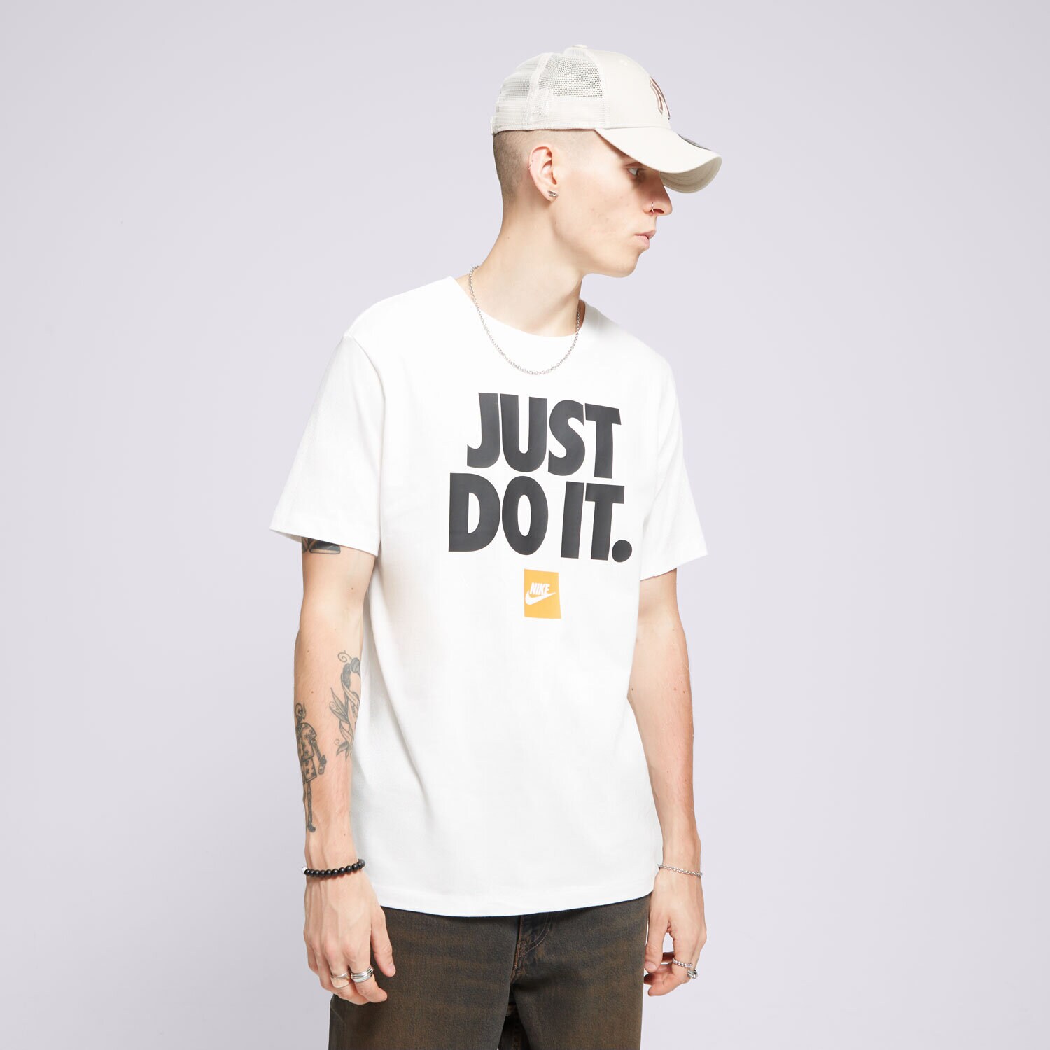 Muške majice NIKE T-SHIRT M NSW TEE FRAN JDI VERBIAGE DZ2989-100 bijela