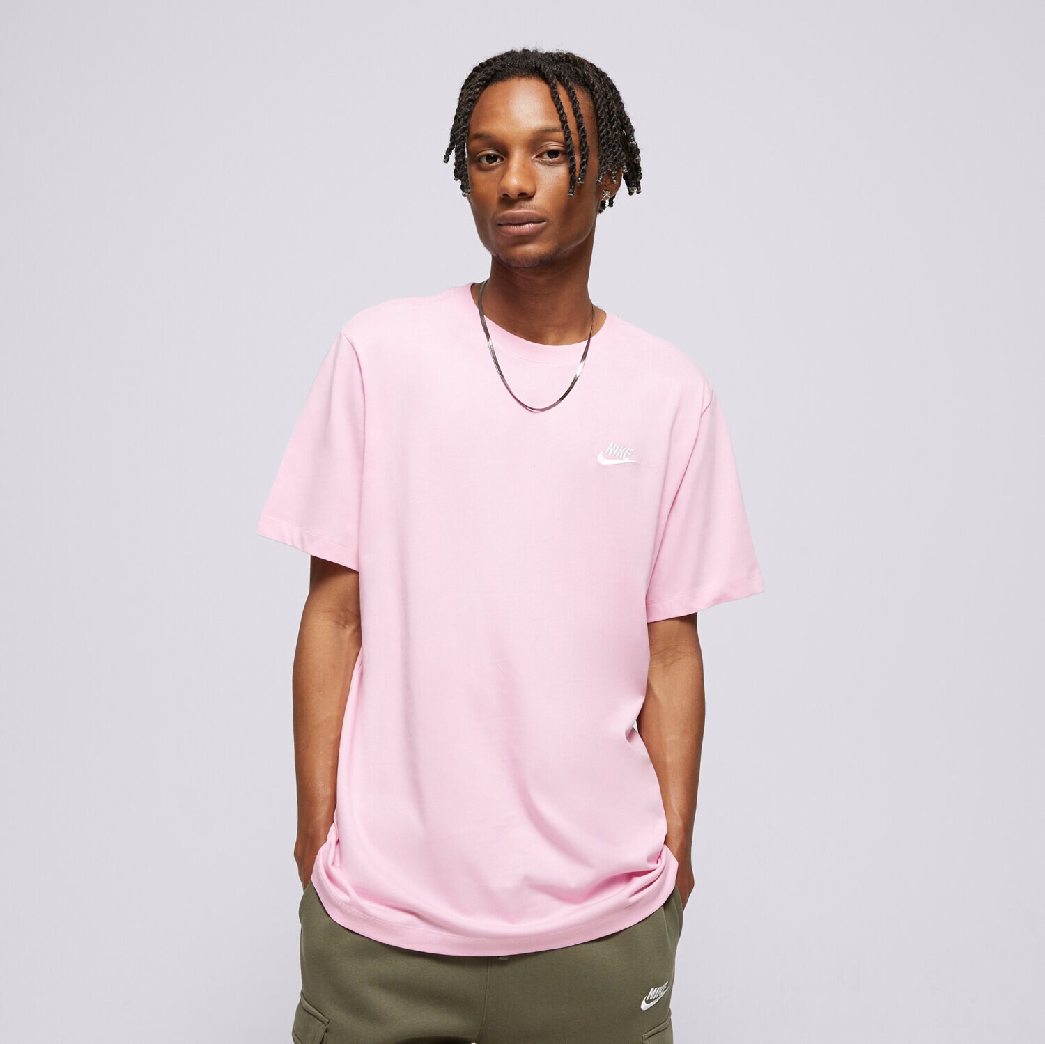 Muške majice NIKE T-SHIRT CORE TEE PINK TEE AR4997-622 ružičasta