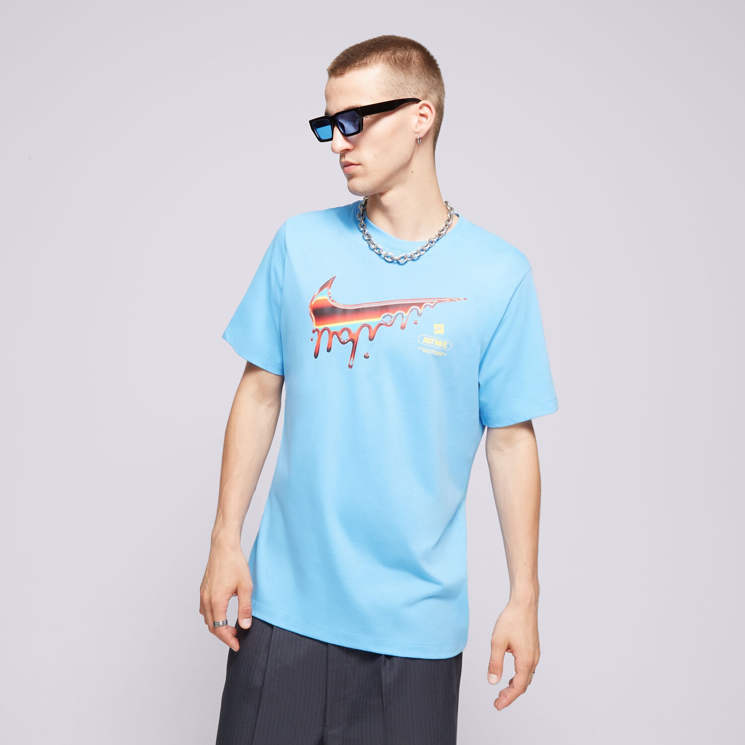 Muške majice NIKE T-SHIRT HEATWAVE DRIP TEE BLUE TEE HJ5464-412 plava