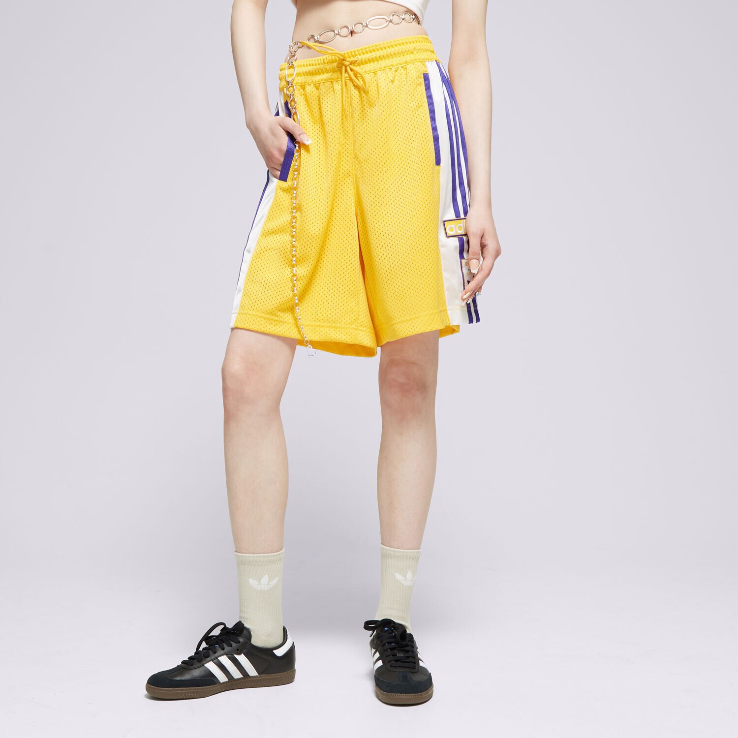 Ženske kratke hlače ADIDAS KRATKE HLAČE ADIBRK BB SHORT IS2471 žuta