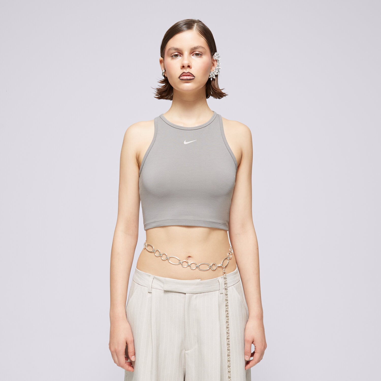 Ženske majice NIKE TOP W NSW TANK HF5530-029 siva