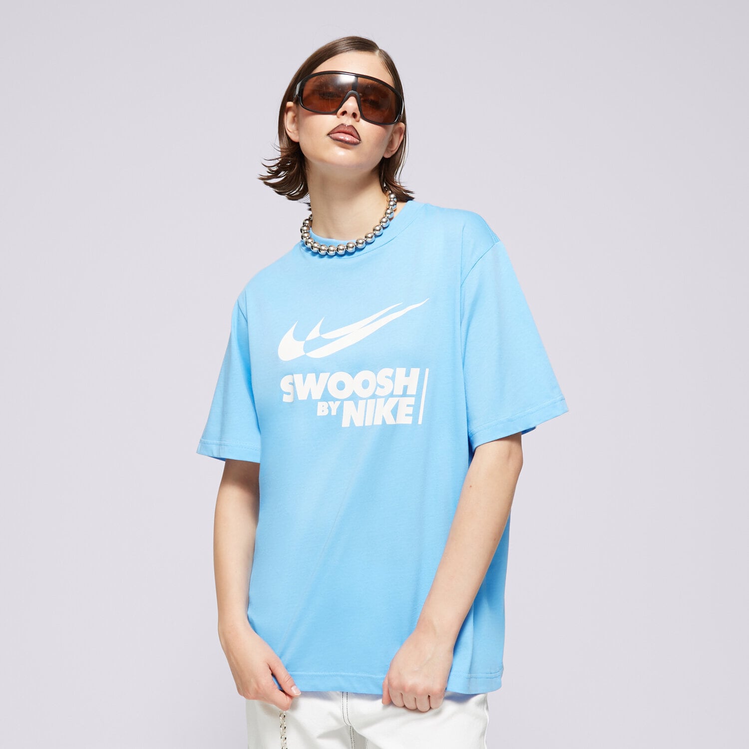 Ženske majice NIKE T-SHIRT W NSW TEE BF GLS FZ4634-412 plava