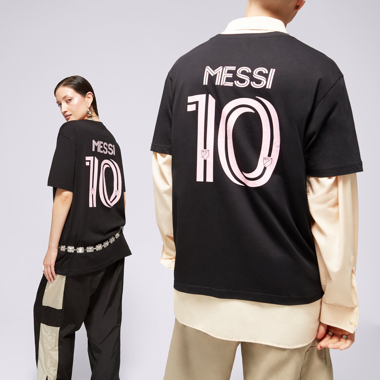 Muške majice FANATICS T-SHIRT MLS AUTHENTIC STACK NAME AND NUMBER T-SHIRT 1108M-BLK-5LM-KT2MLS crna
