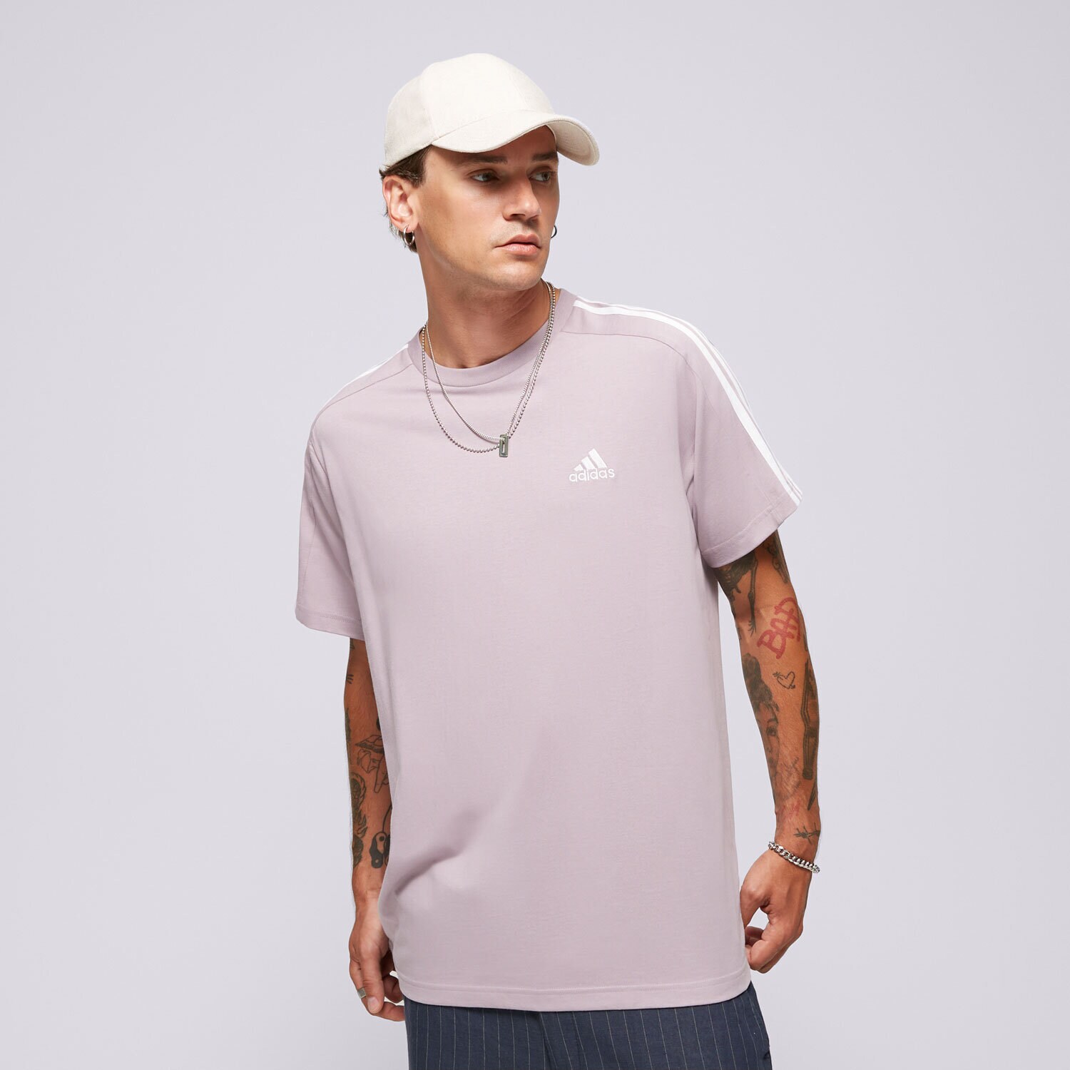 Muške majice ADIDAS T-SHIRT M 3S SJ T IS1331 siva