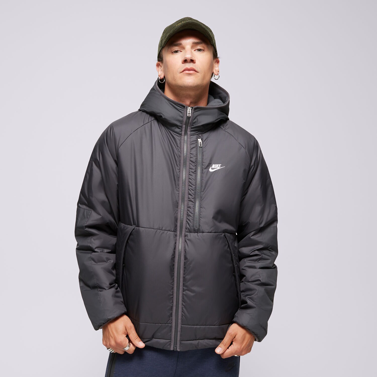 Muške zimske jakne NIKE JAKNA M NSW TF RPL LEGACY HD DX2038-070 crna