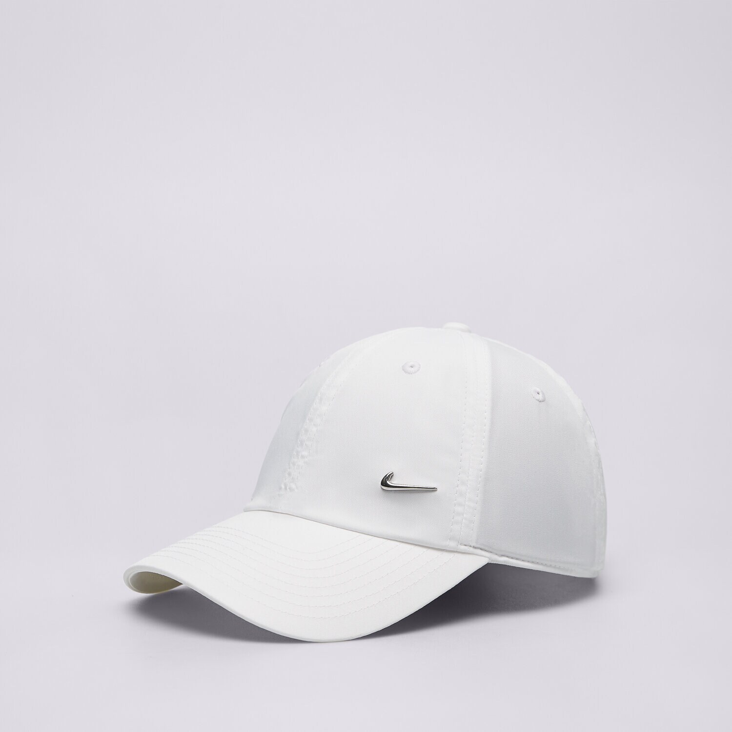 Dječje kape sa šiltom NIKE KAPA U NK DF CLUB CAP U CB MTSWSH L FB5372-100 bijela