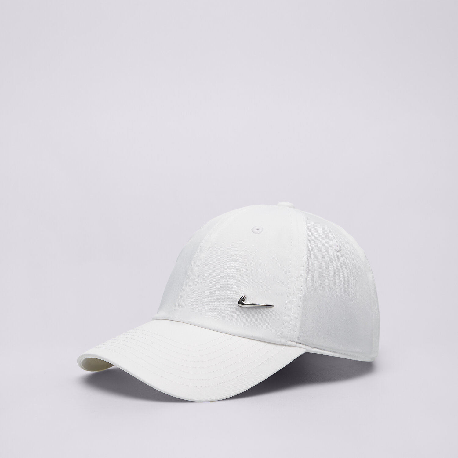 Dječje kape sa šiltom NIKE KAPA U NK DF CLUB CAP U CB MTSWSH L FB5372-100 bijela