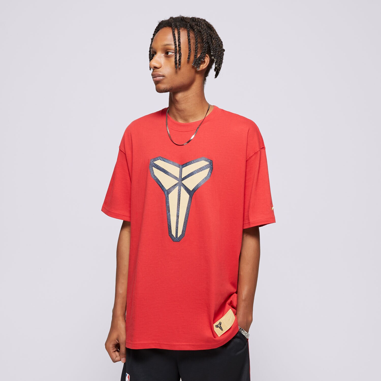 Muške majice NIKE T-SHIRT KB M NK TEE M90 FA24 NBA FZ8071-636 bordo
