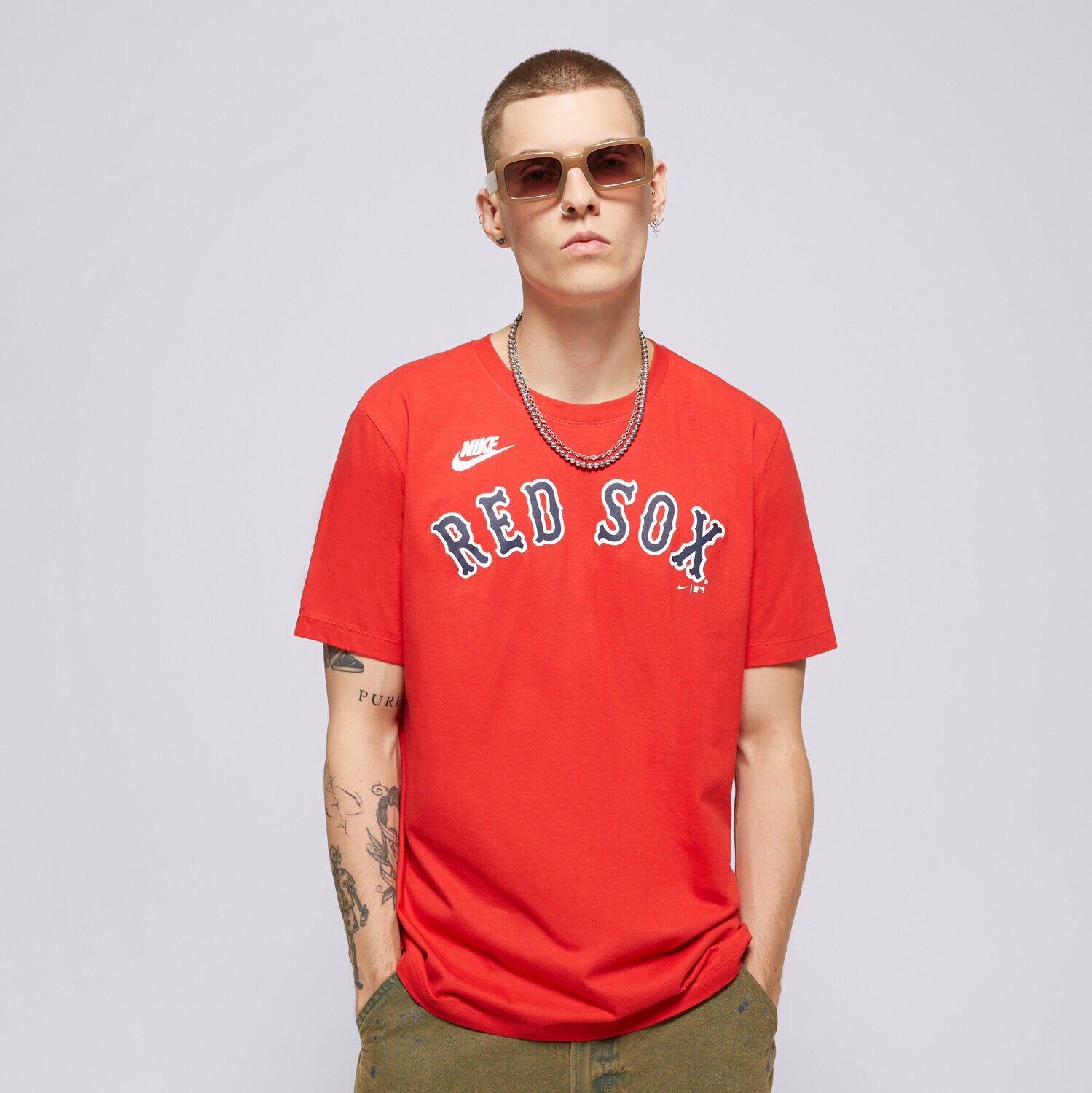 Muške majice NIKE T-SHIRT BOSTON RED SOX MLB N199-62Q-R36-0B5 crvena