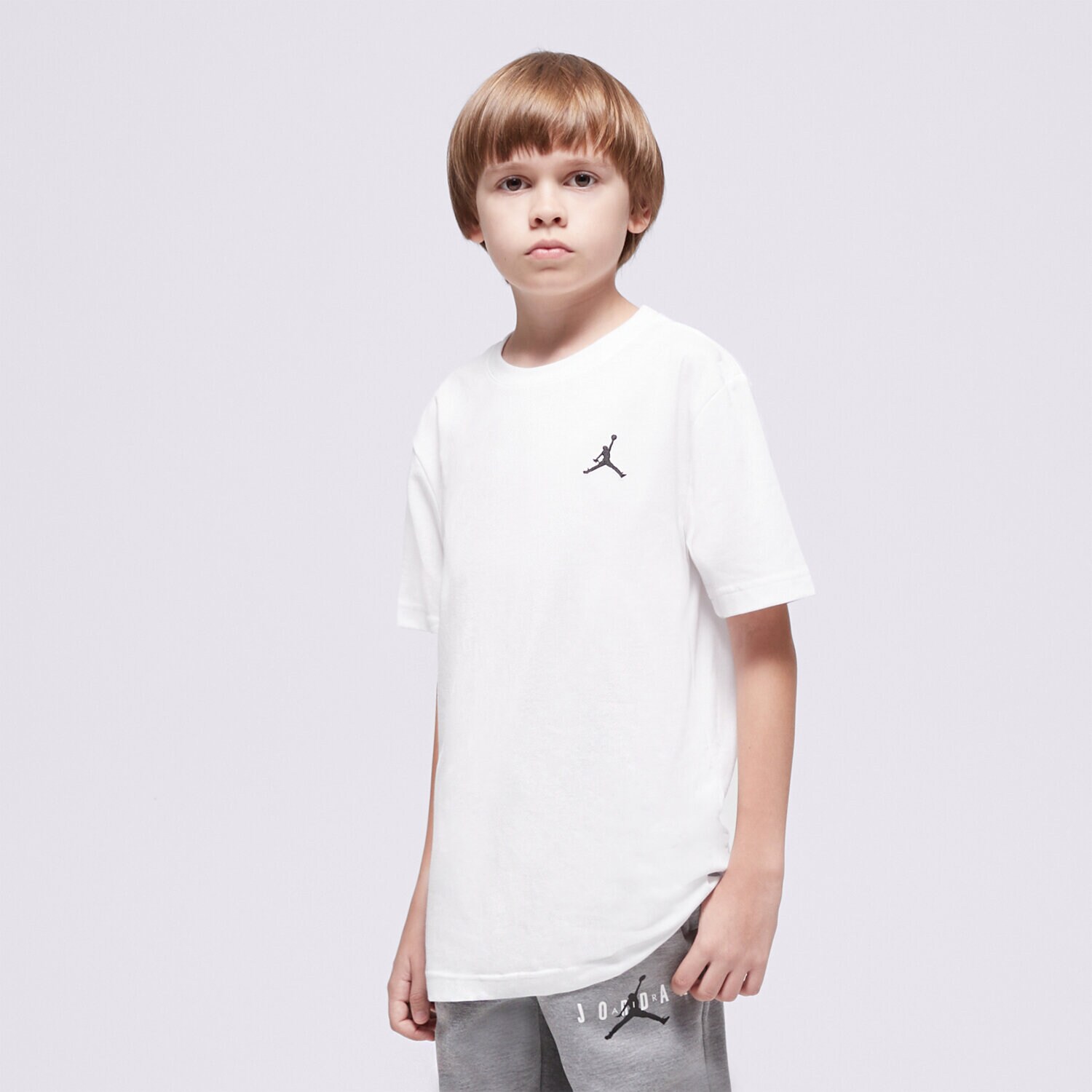 Dječje majice JORDAN T-SHIRT JDB JUMPMAN AIR EMB BOY 95D266-001 bijela