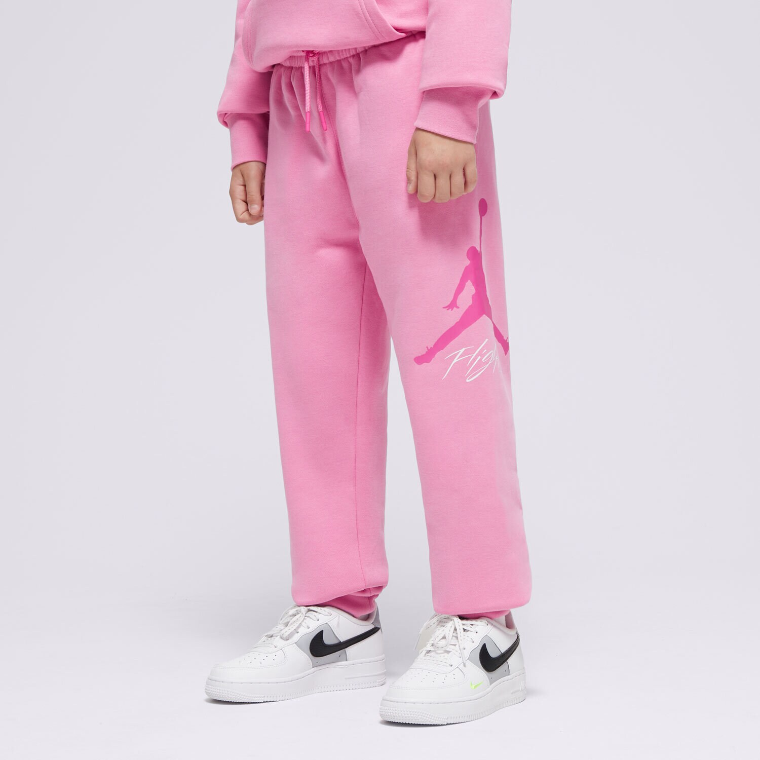 Dječje hlače JORDAN HLAČE JDN JUMPMAN BASELINE PANT GIRL 45D289-AFN ružičasta