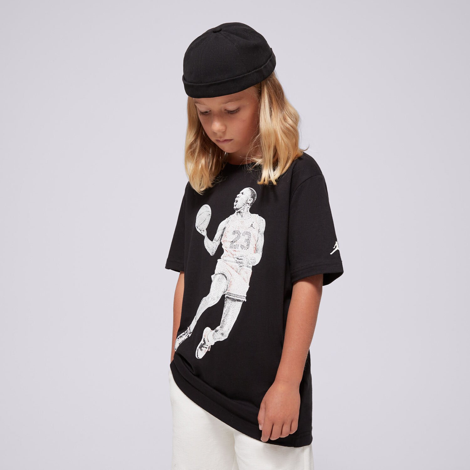 Dječje majice JORDAN T-SHIRT JDB AIR JORDAN DOTS SS TEE BOY 95D254-023 crna