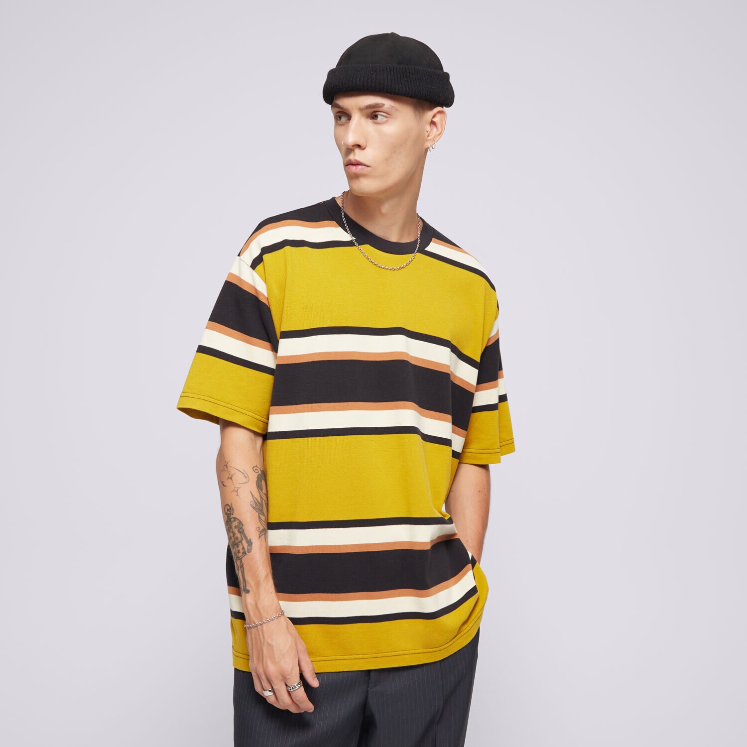 Muške majice LEVI'S T-SHIRT SKATE GRAPHIC BOX TEE GREENS A1005-0024 šarena
