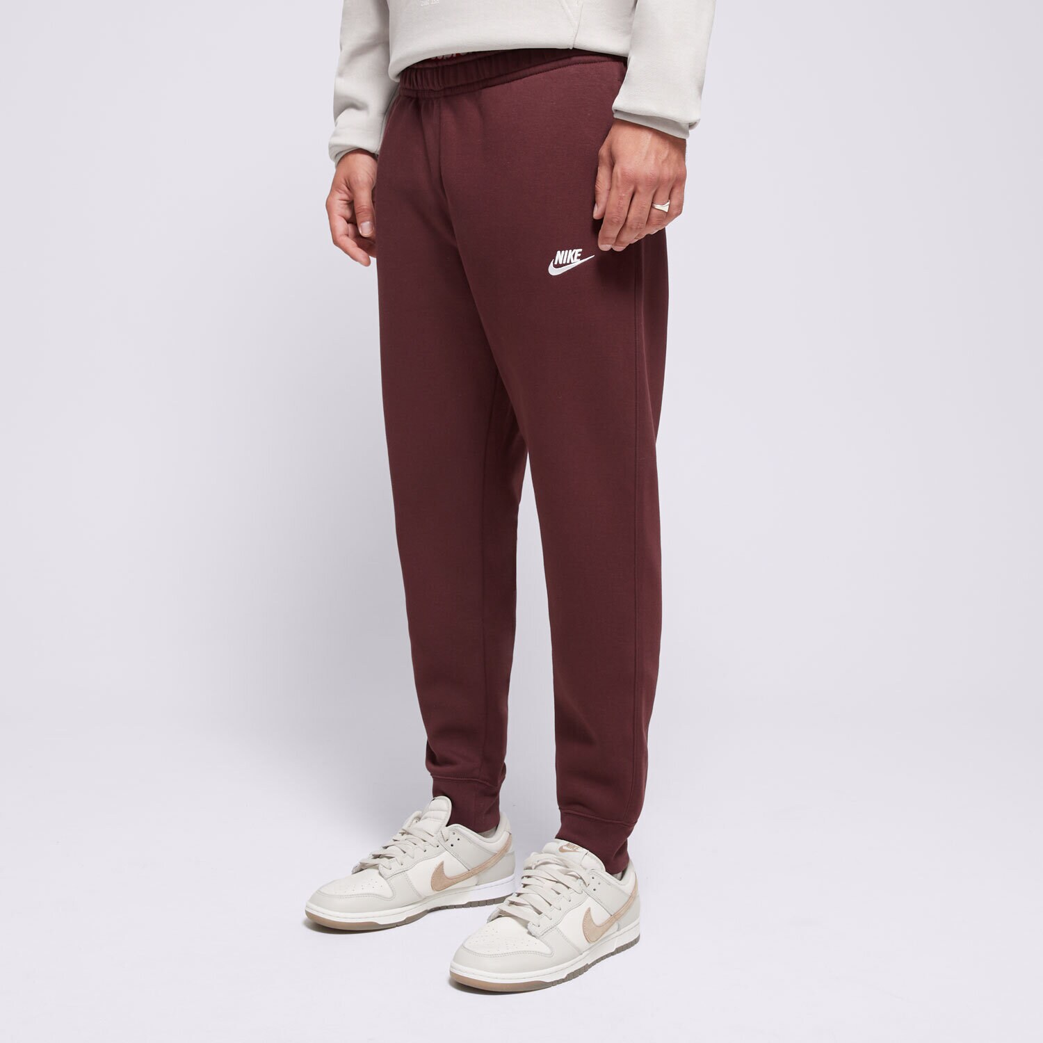Muške hlače NIKE HLAČE SPORTSWEAR CLUB FLEECE BV2671-652 smeđa