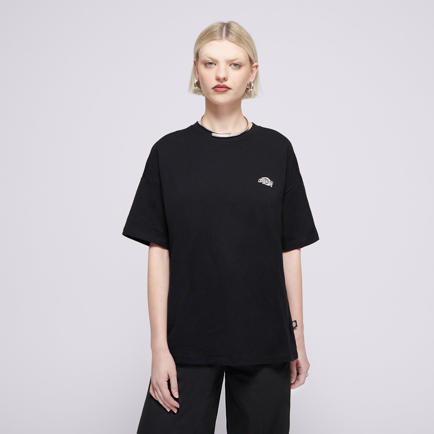 Ženske majice DICKIES T-SHIRT SUMMERDALE SS TEE DK0A4Y1BBLK1 crna