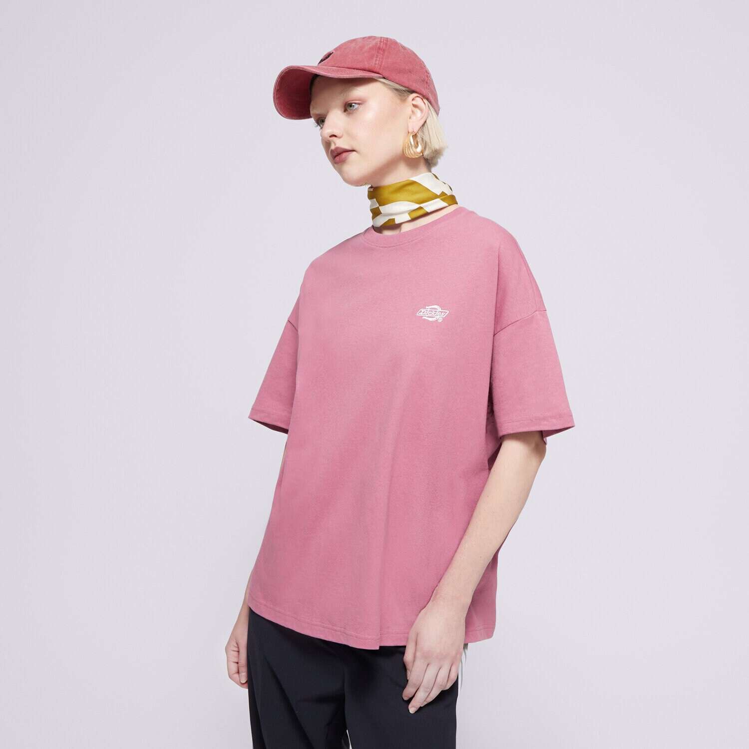 Ženske majice DICKIES T-SHIRT SUMMERDALE SS TEE DK0A4Y1BJ541 ljubičasta