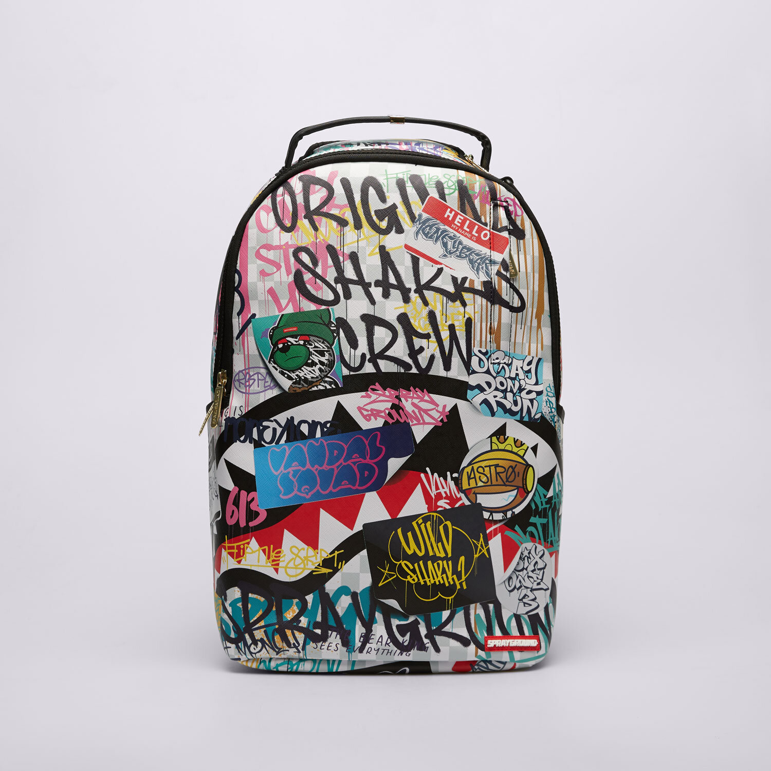 Dječje ruksaci SPRAYGROUND RUKSAK SHARKS IN PARIS THE RIZZ CREAM 910B6132NSZ šarena