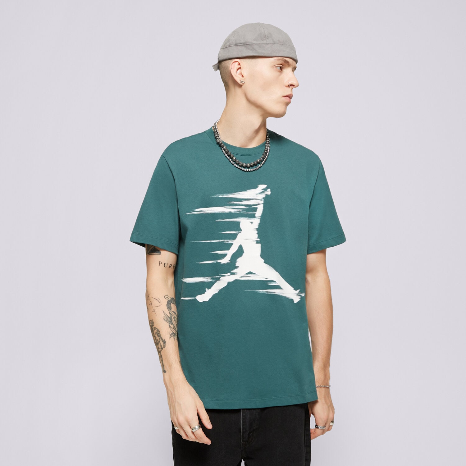 Muške majice T SHIRT M JORDAN MVP JM SS CREW FZ1919-366 zelena