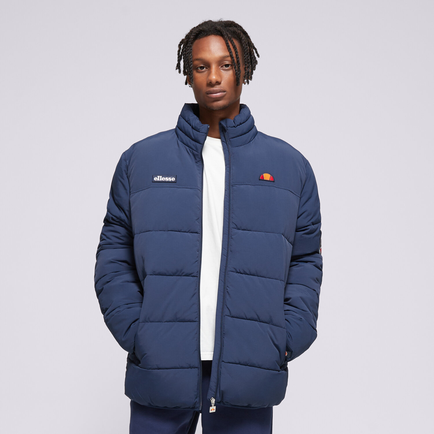 Muške zimske jakne ELLESSE DONJA JAKNA NEBULA PADDED JACKET NAVY SHR12789429 tamno plava