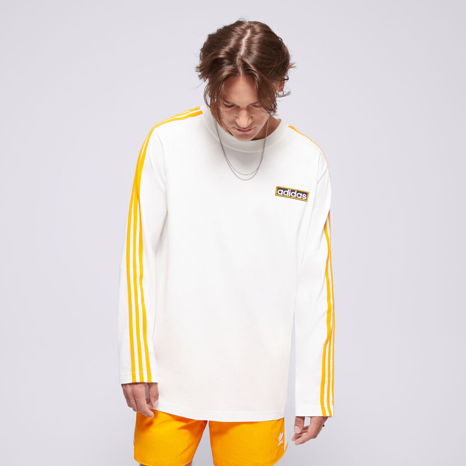 Muške majice ADIDAS T-SHIRT ADIBREAK LS TEE IW5808 bijela