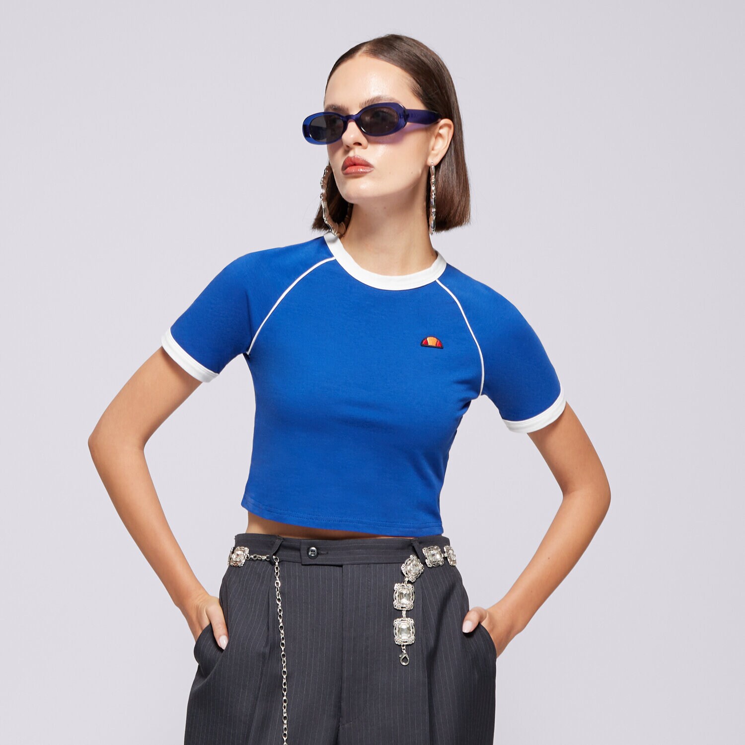 Ženske majice ELLESSE T-SHIRT CHEVALIER TEE BLUE SGX20927402 plava