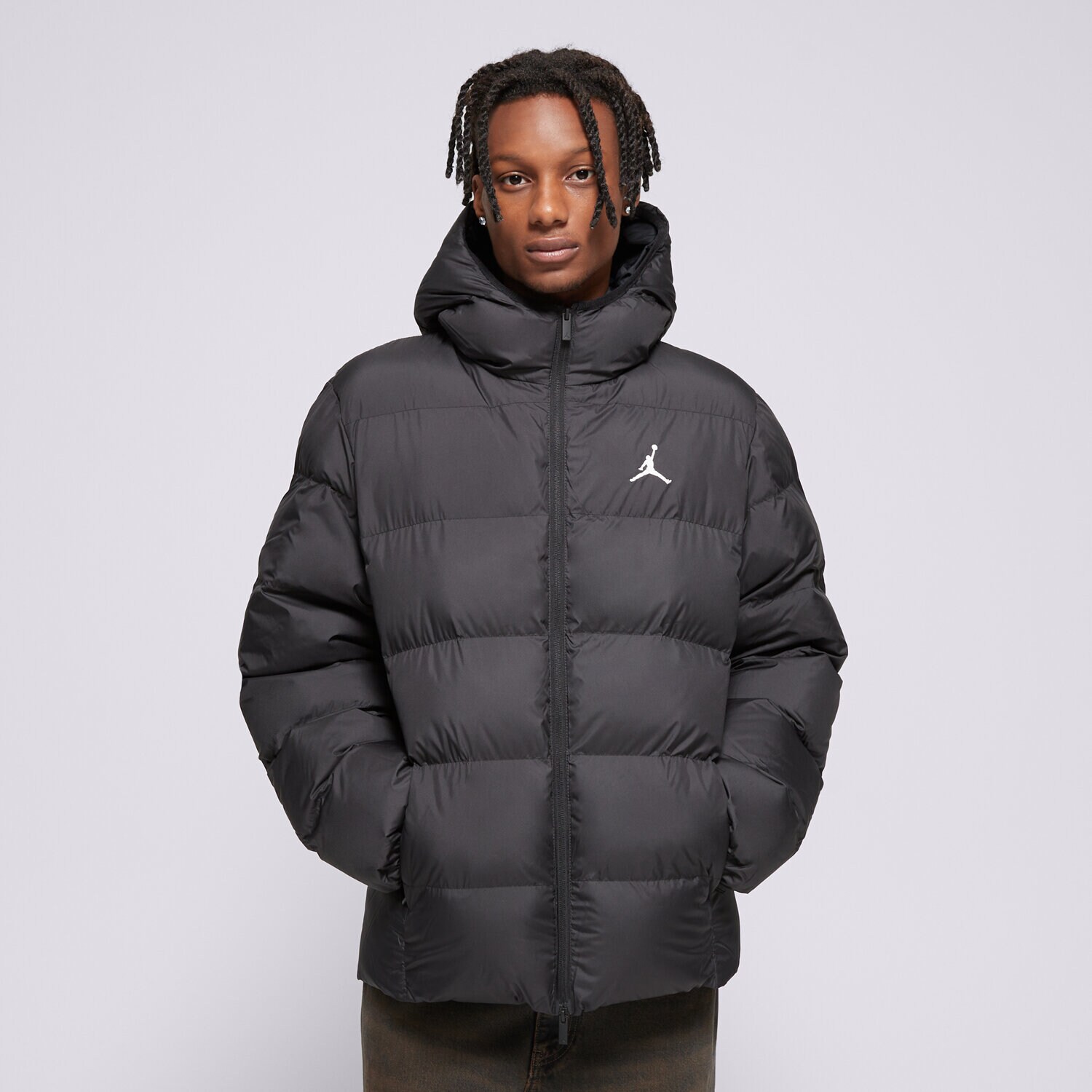 Muške zimske jakne JAKNA ZIMSKA M JORDAN BRKLN PUFFER JKT  FV7317-010 crna