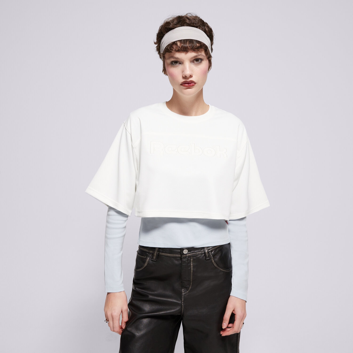 Ženske majice REEBOK T-SHIRT TEAM TOP 100205754 bijela