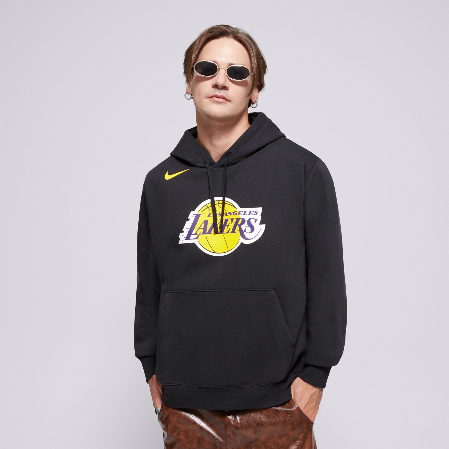 Muške dukserice NIKE VESTA S KAPULJAČOM LAL MNK CLUB HDY PO DX9997-010 crna