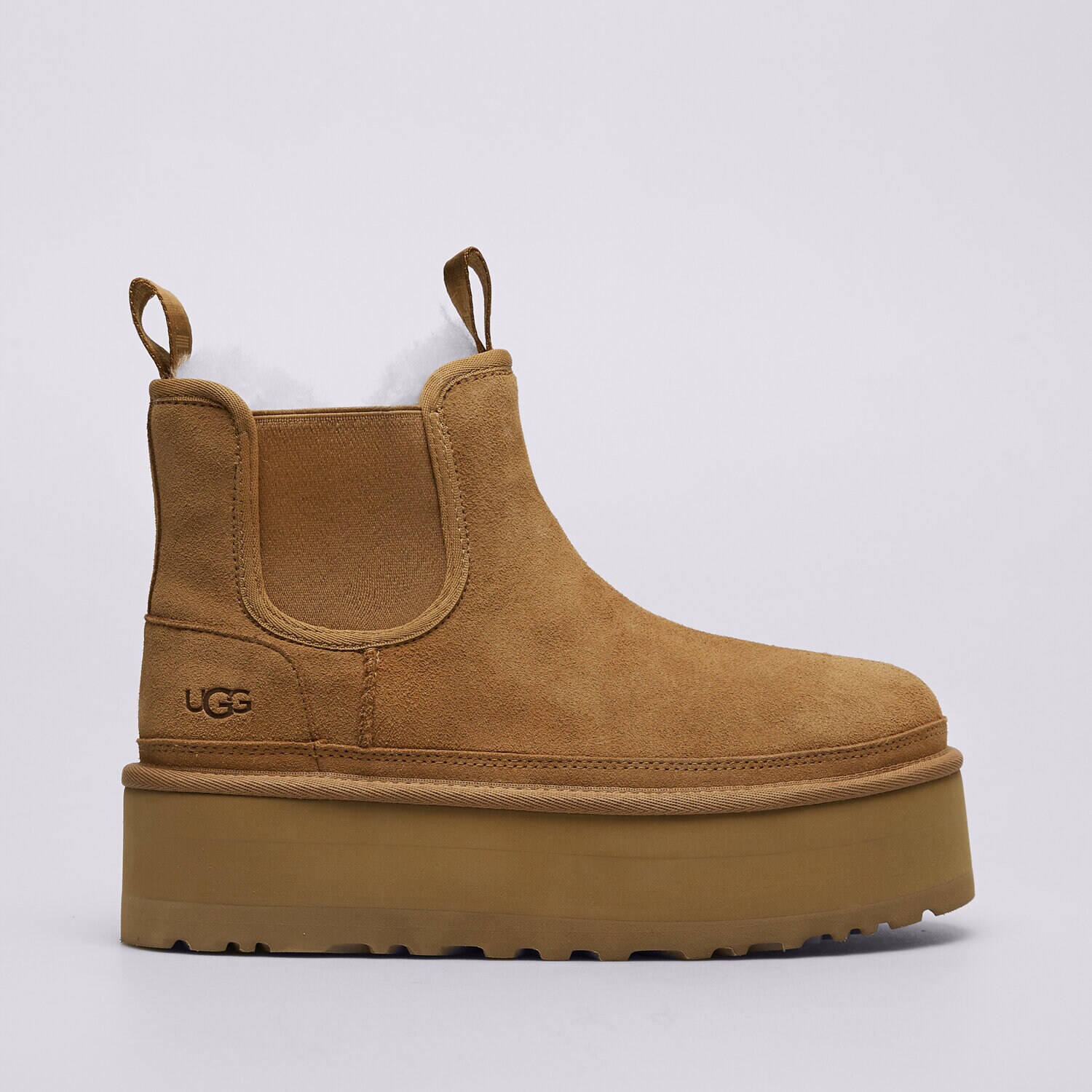 Ženske zimske cipele UGG NEUMEL PLATFORM CHELSEA 1134526-CHE smeđa