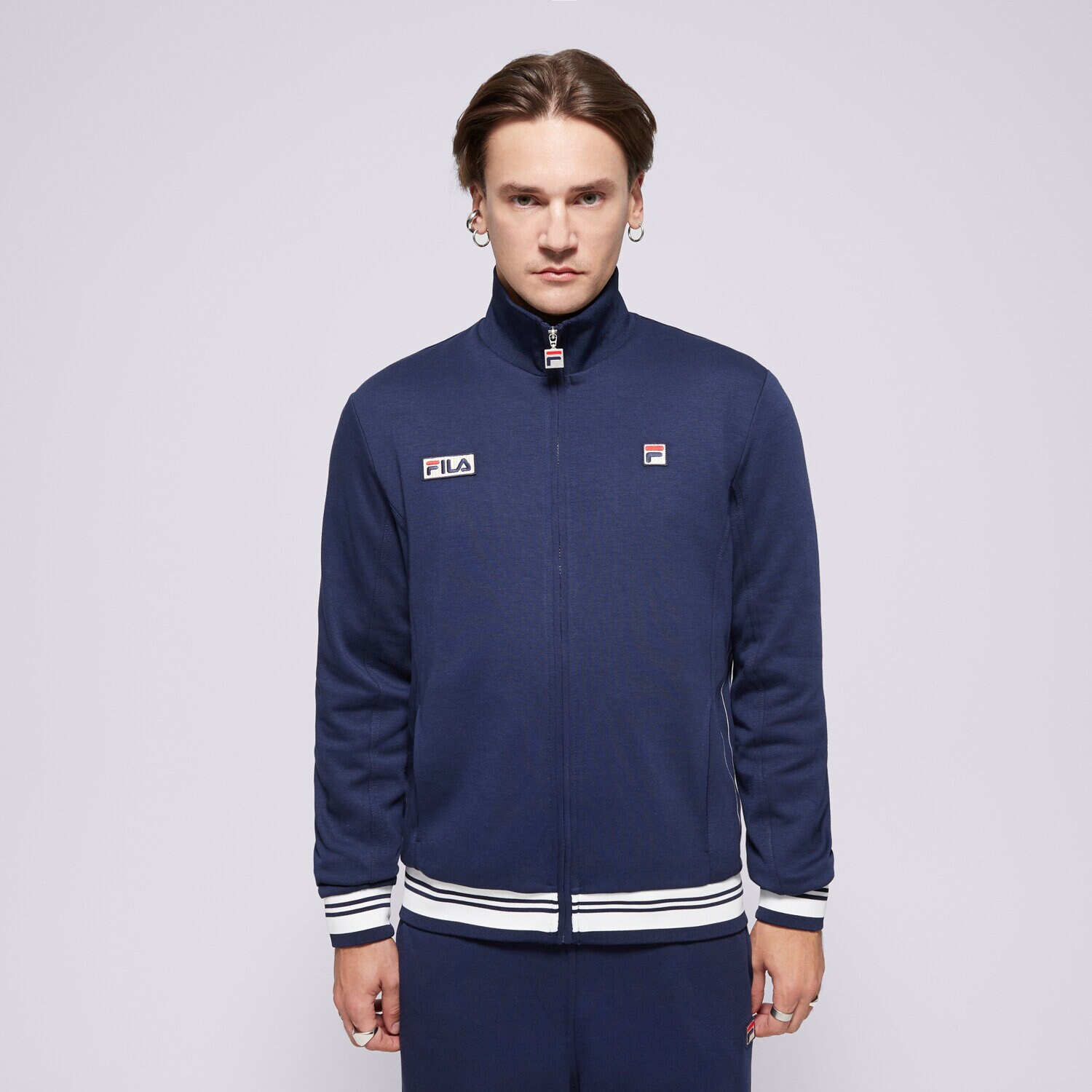 Muške dukserice FILA VESTA RUPERT FW24MH007410 tamno plava