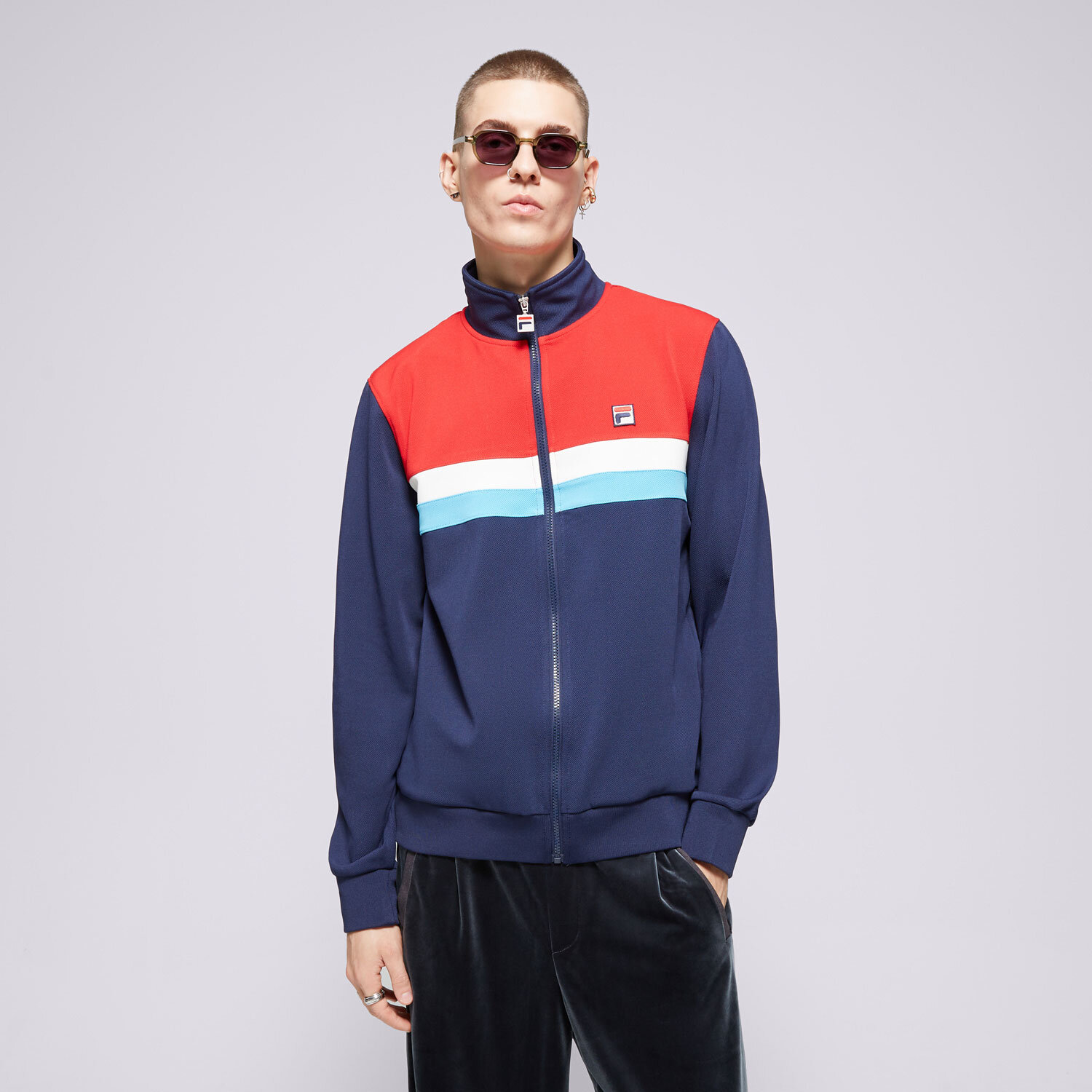 Muške dukserice FILA VESTA DIDIER FW24MH002410 šarena