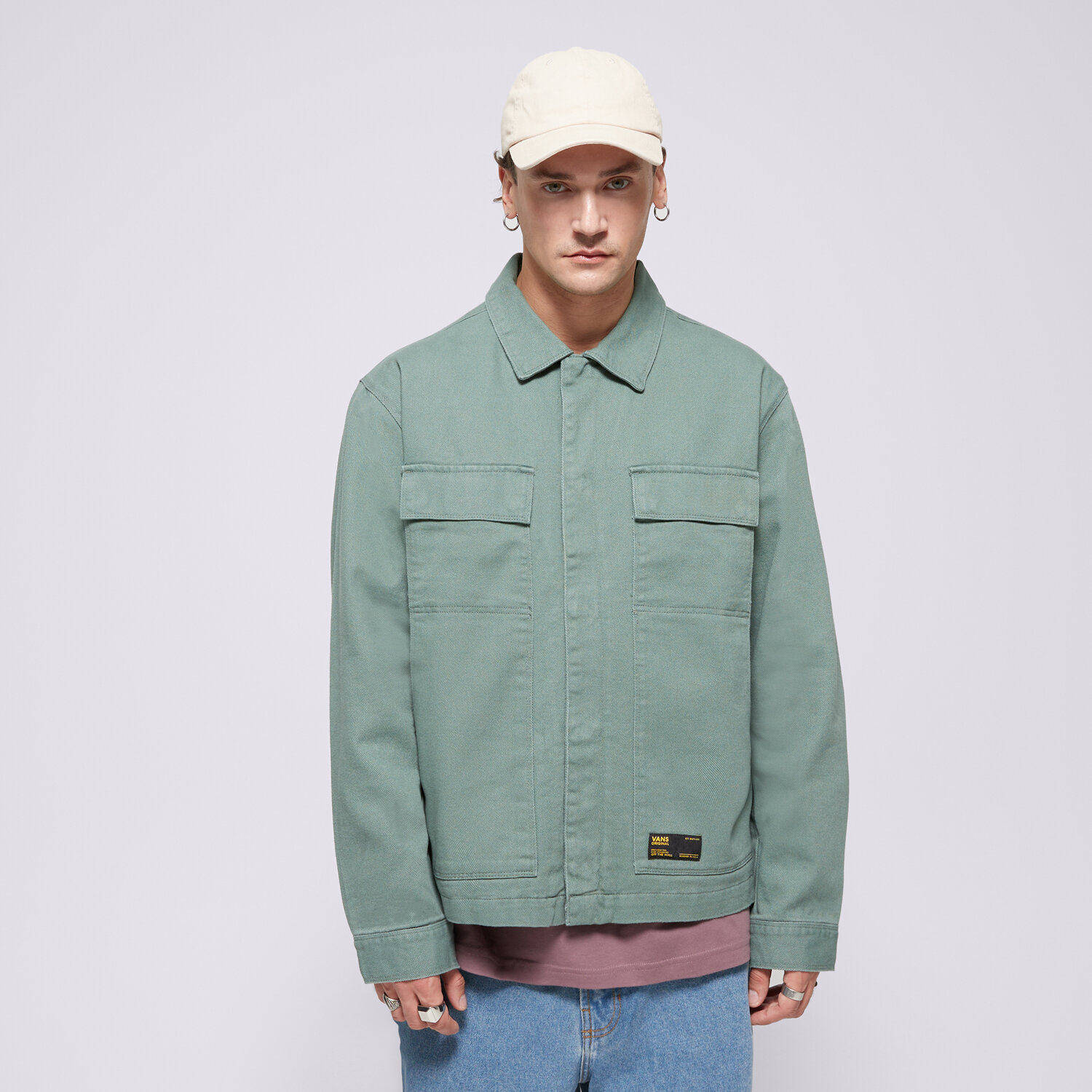 Muške zimske jakne VANS JAKNA MCAVOY STATION JACKET VN000HMK1CI1 zelena