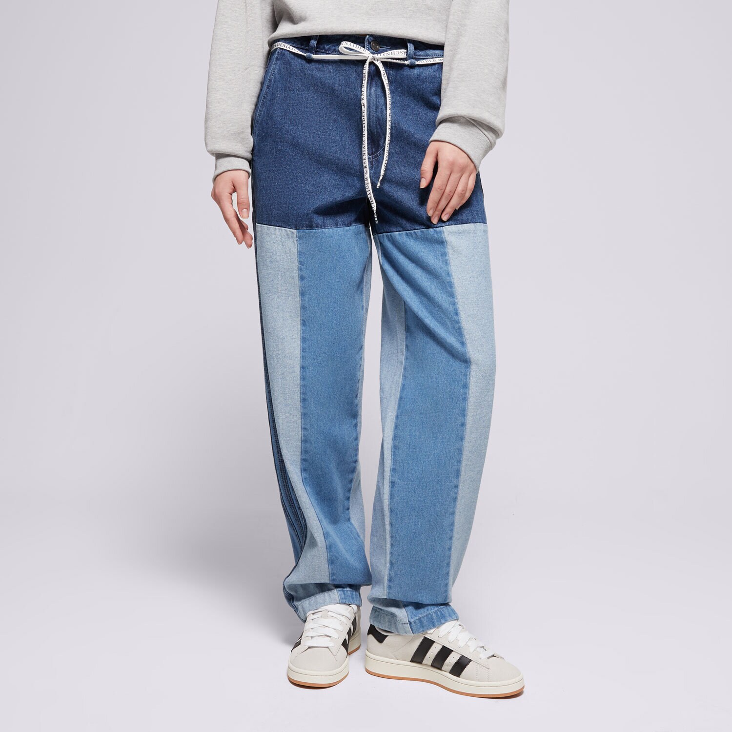 Ženske hlače ADIDAS HLAČE KSENIA PW JEANS IW5663 plava