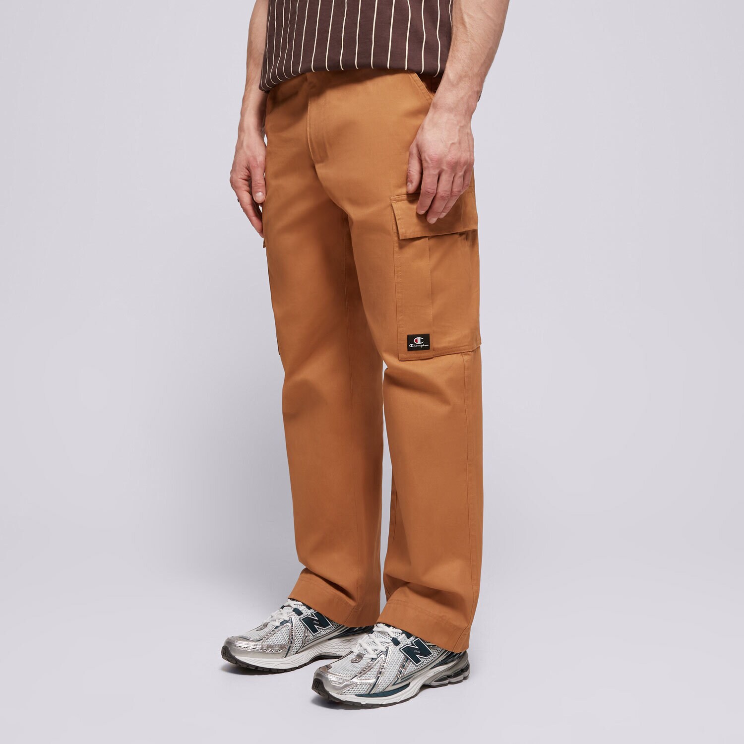 Muške hlače CHAMPION HLAČE CARGO PANTS 220517MS034 bež