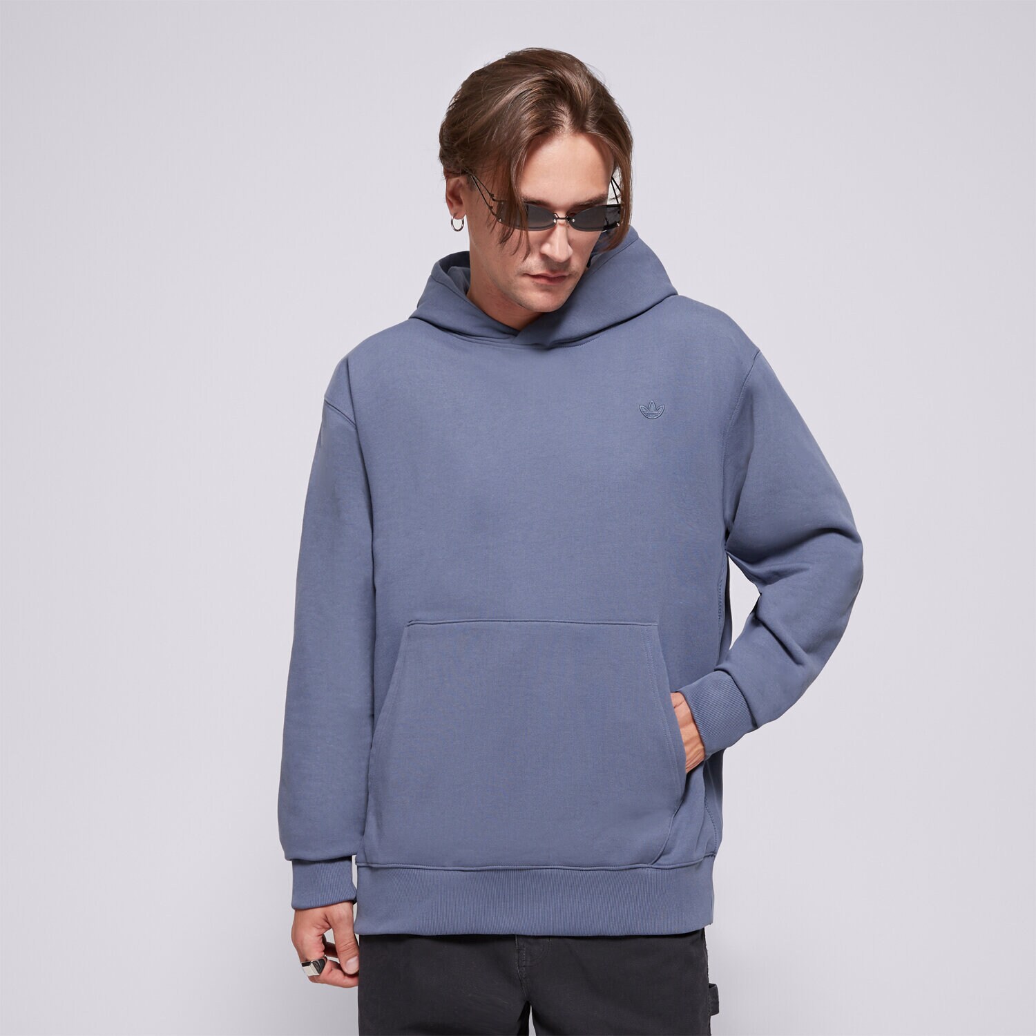 Muške dukserice ADIDAS VESTA S KAPULJAČOM P ESS HD IY2260 tamno plava