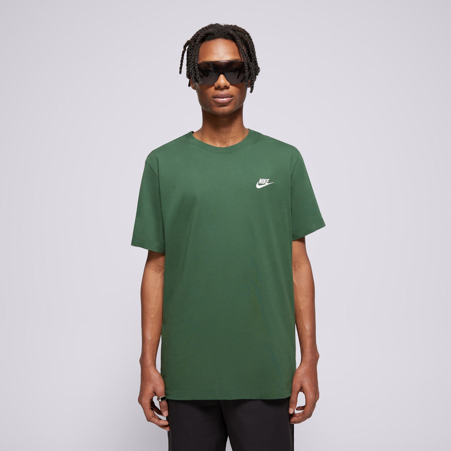 Muške majice NIKE T-SHIRT SS NIKE SPORTSWEAR CLUB AR4997-323 zelena