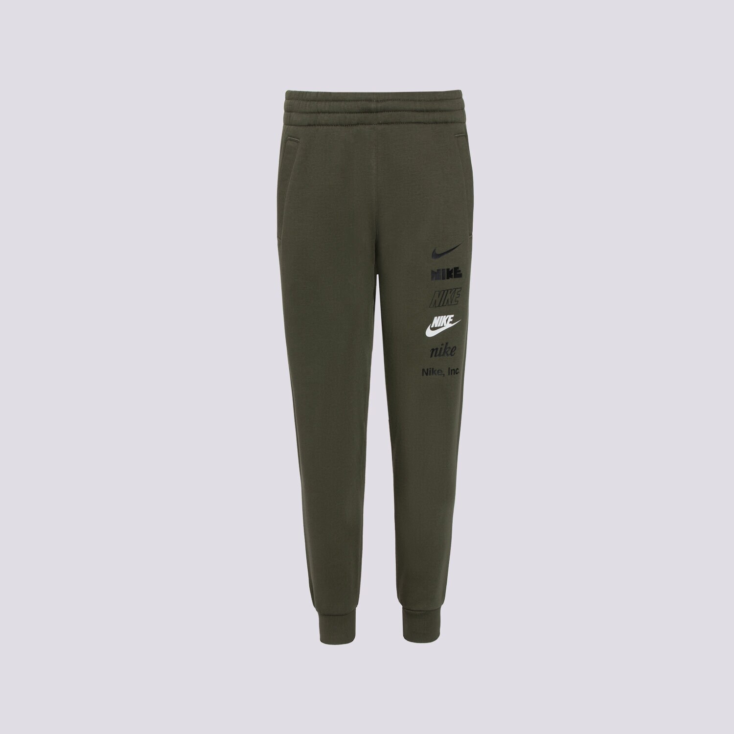Dječje hlače NIKE HLAČE K NSW CLUB FLC JGGR MLOGO BOY HQ0973-325 kaki