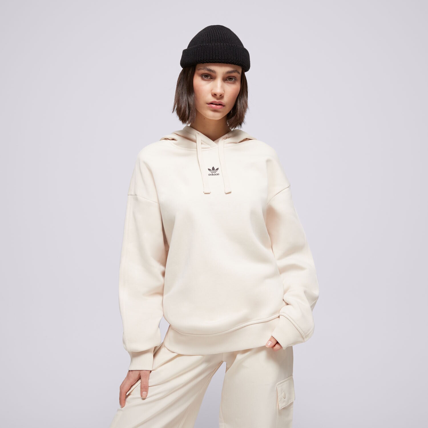 Ženske dukserice ADIDAS VESTA S KAPULJAČOM ESS HOODIE IY9619 bijela