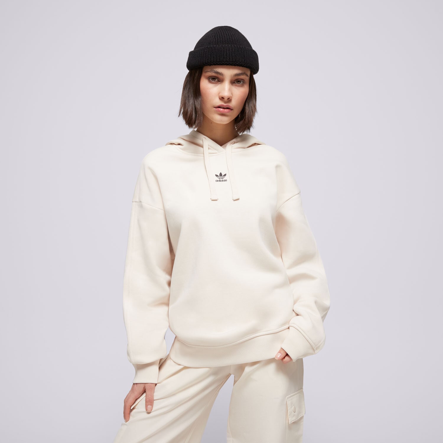 Ženske dukserice ADIDAS VESTA S KAPULJAČOM ESS HOODIE IY9619 bijela