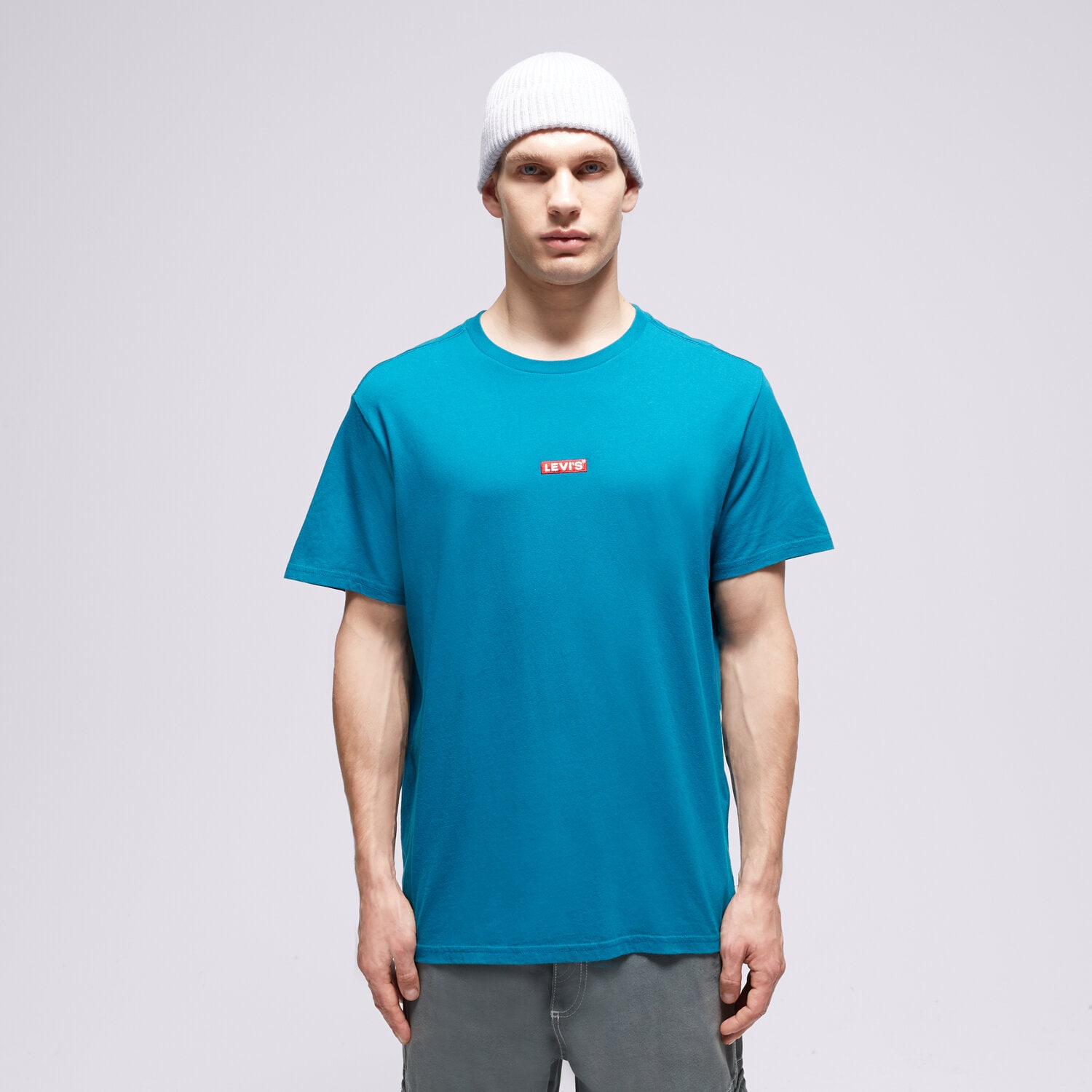 Muške majice LEVI'S T-SHIRT SS RELAXED BABY TAB 79554-0034 plava