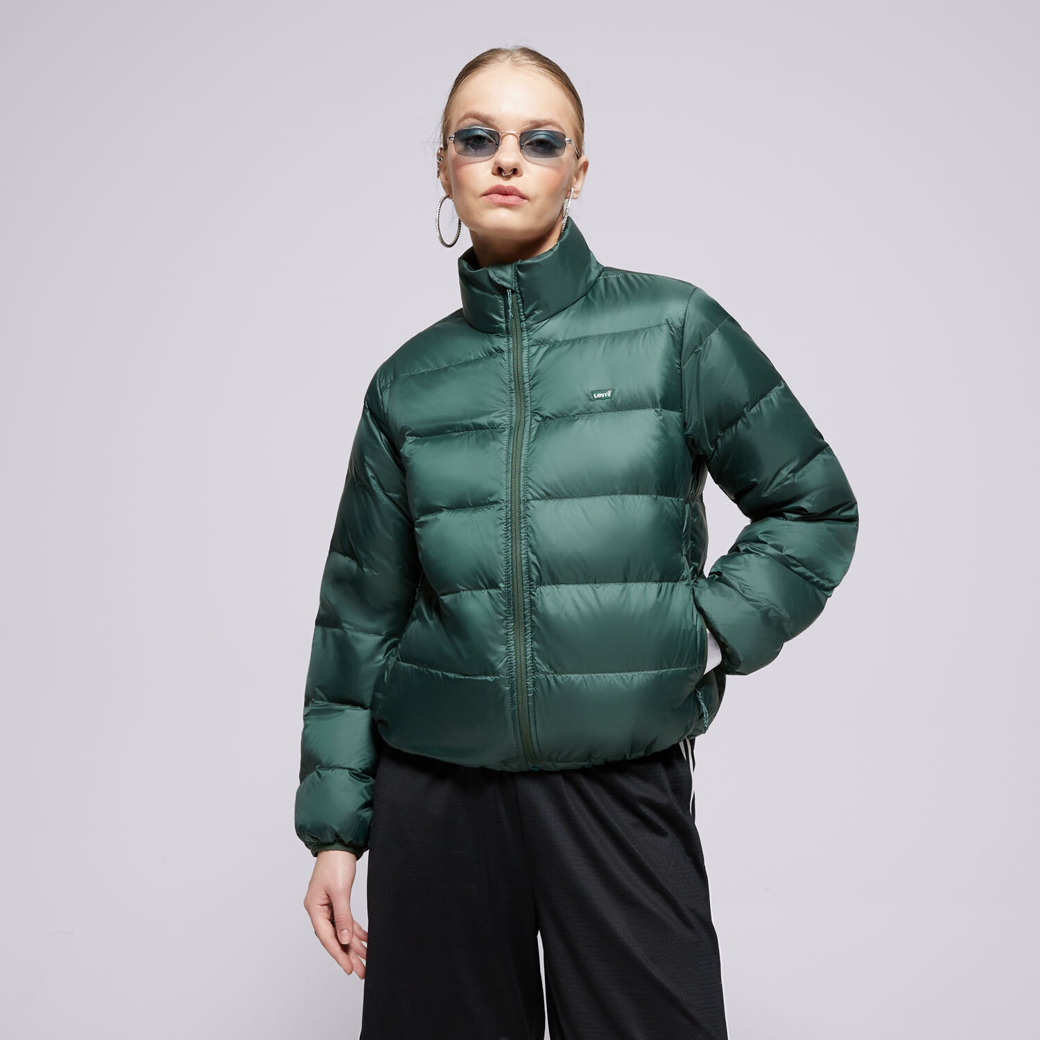Ženske zimske jakne LEVI'S JAKNA ZIMSKA WMS PACKABLE DOWN JACKET GREENS A8320-0008 zelena