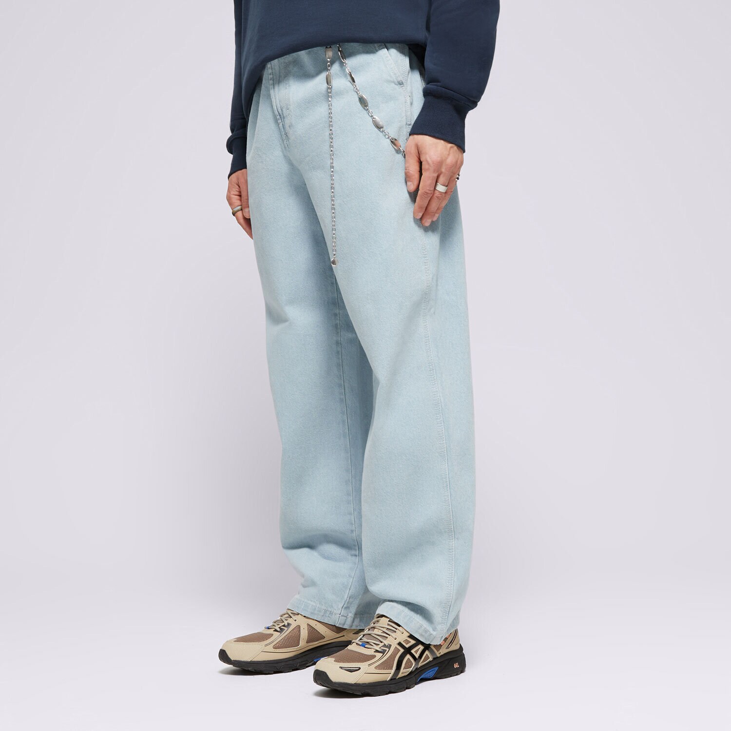 Muške hlače DICKIES HLAČE MADISON BAGGY FIT DENIM DK0A4YECC151 plava