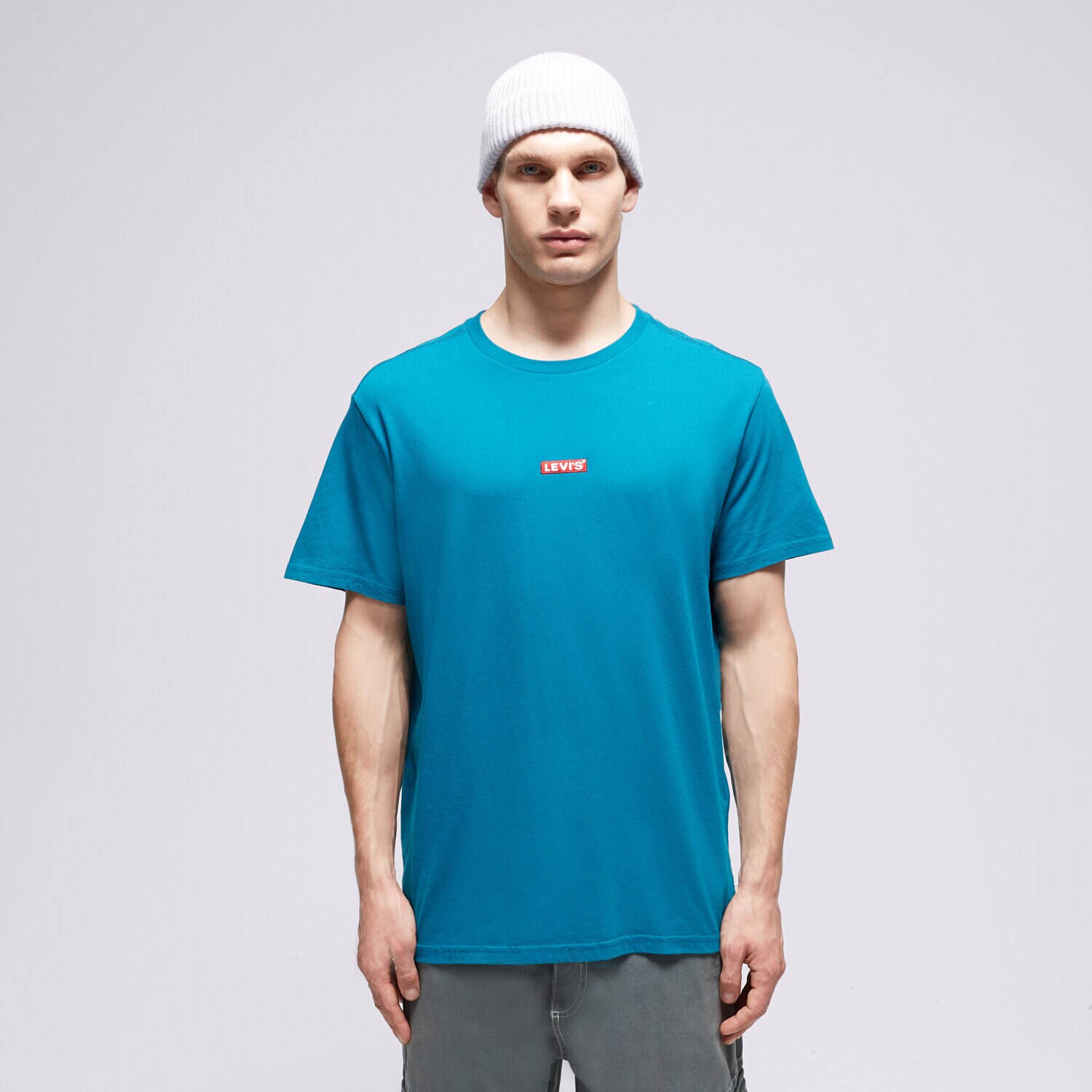 Muške majice LEVI'S T-SHIRT SS RELAXED BABY TAB 79554-0034 plava