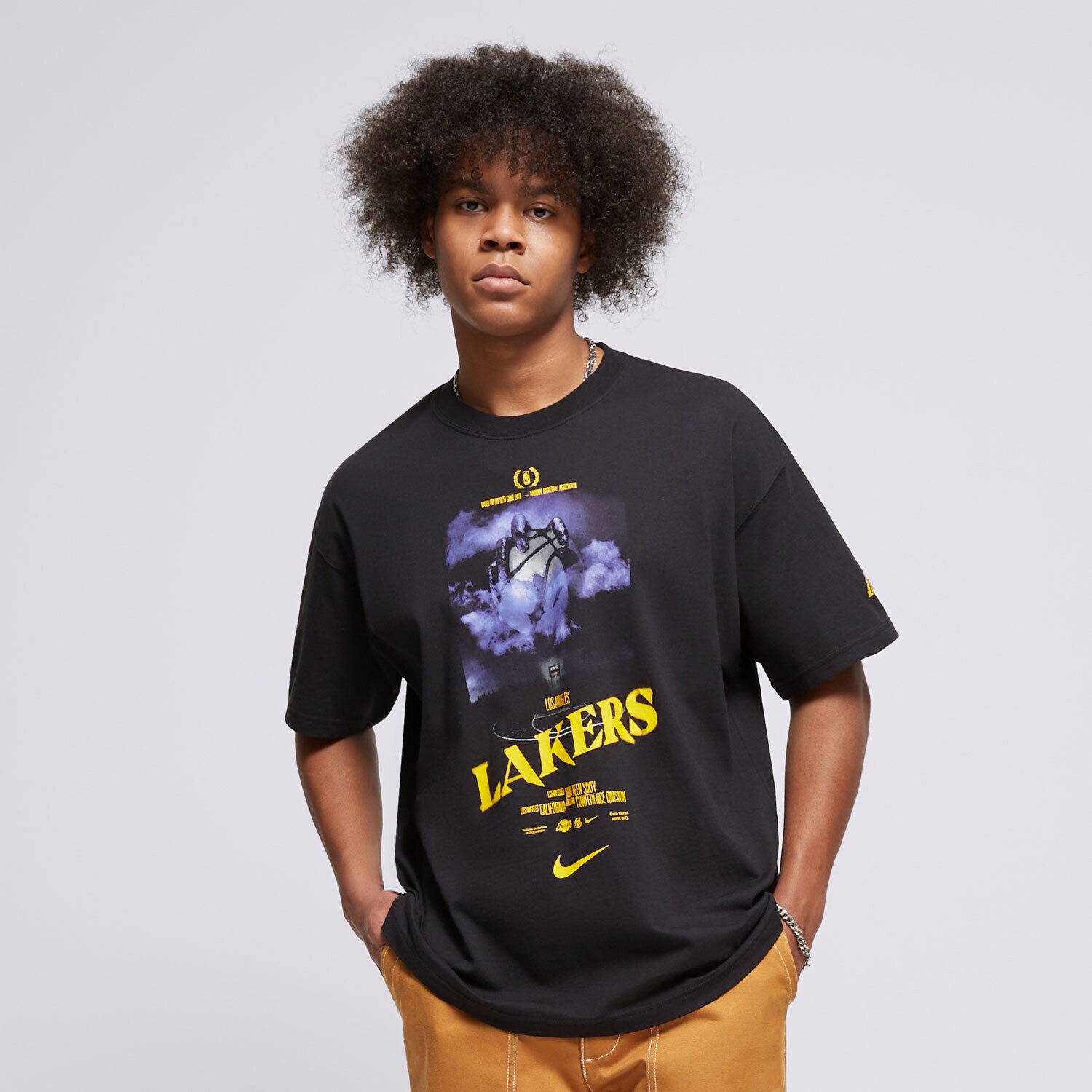 Muške majice NIKE T-SHIRT LAL M NK CTS OGC HAL SS TEE HJ2685-010 crna