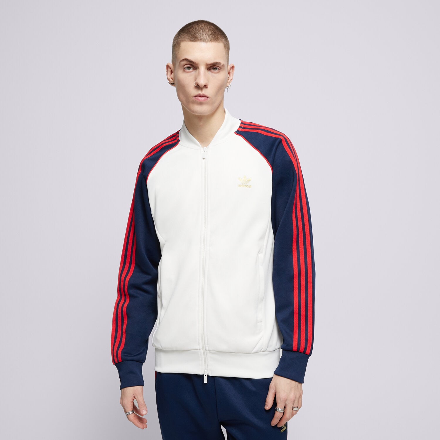 Muške dukserice ADIDAS VESTA SST TT IY9859 bijela