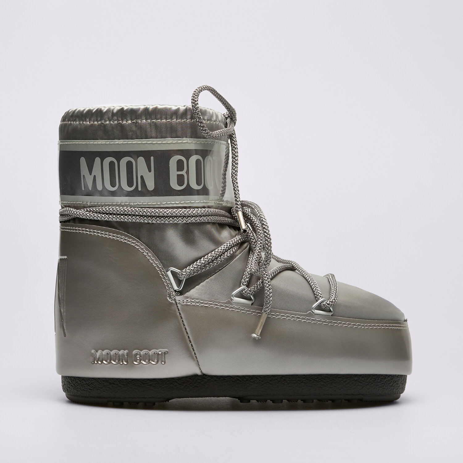 Ženske zimske cipele MOON BOOT ICON LOW GLANCE  80D1409350H001 srebrna